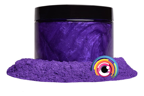 Eye Candy Pigmento De Polvo De Mica Premium  Rainbow Violet 