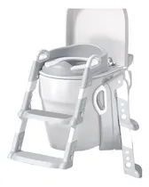 Comprar Pelela Inodoro Jazak Con Escalera \u002F Manijas \u002F Baño \u002F Infantil \u002F Reductor \u002F Educador \u002F Asiento Adaptador \u002F Antideslizante \u002F Armado Simple \u002F Fácil De Limpiar \u002F Higiénico \u002F Plegable \u002F Altura Ajustab