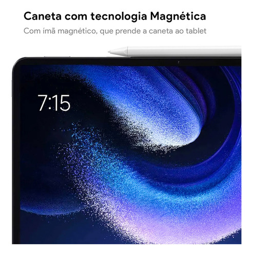 Caneta Touch Stylus Compatível Com Ipad Palm Rejection 1.0mm