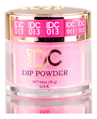 Dip Powder Dnd Dc Daisy Dipping Para Uñas, Color Rosa Brilla