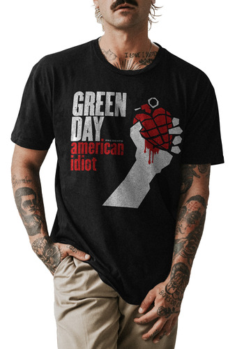 Polo Personalizado Con Motivo Banda Green Day  0001