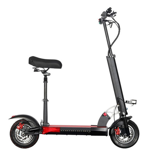 Imagen 3 de 3 de Scooter Eléctrico N5, Negro, Autonomía 35-40 Km, Vel. Máx: 4