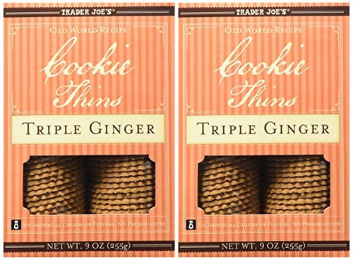 Trader Joe Enrarece La Galleta De Jengibre Triple, (paquete 