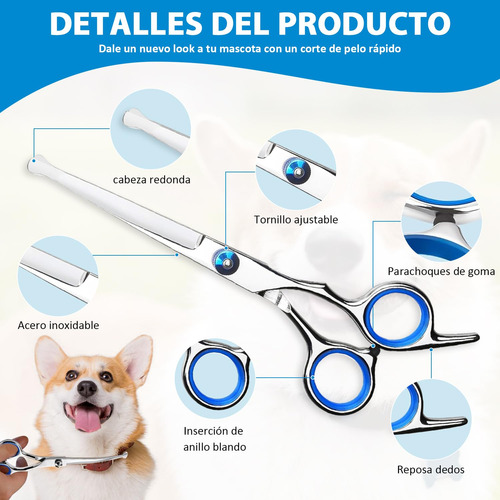 Tijeras Para Cortar Cabello, Juego De 7 Piezas, Tijeras De