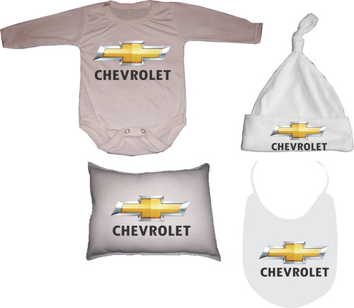 Ajuar Para Bebés Chevrolet 4 Piezas