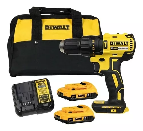 Kit Taladro Percutor Dewalt 20v BL DCD7781S2A + 100 Acc 