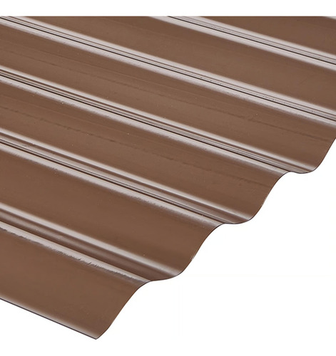 Policarbonato Ondulado Bronce Leker 0,5mmx81x200cm