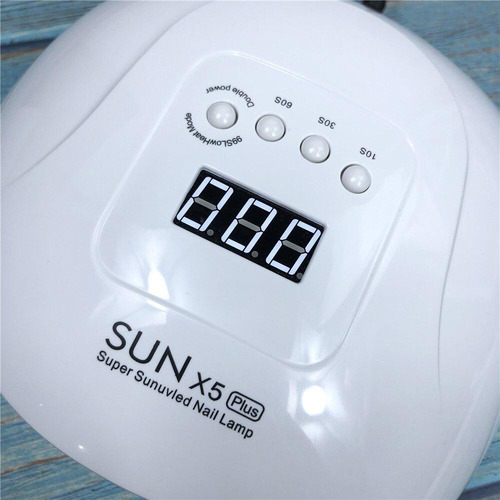 Imagen 7 de 9 de Cabina Uv Led Sun 80w Uñas Esculpidas Gelificadas Semiperma