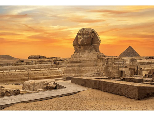 Telón De Fondo Egipto De 10 X 8 Pies, Pirámide De Esfinge Eg