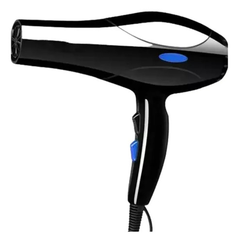 Secador De Cabello Profesional 800w 2 Velocidades Ionizador Negro