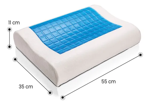 Combo: Protector Colchón Algodón King + 2 Almohadas Gel Orto