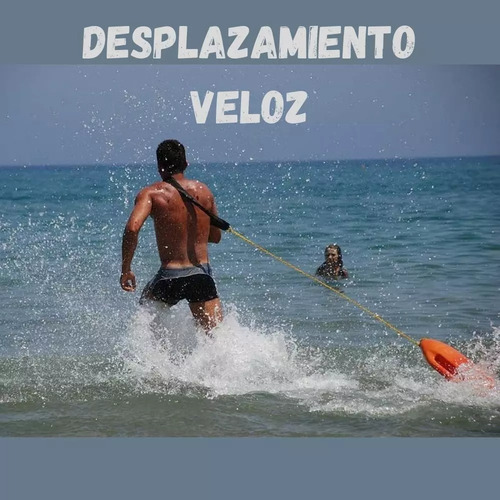 Imagen 5 de 5 de Salvavida Torpedo De Rescate Baywatch Eco Liviano (proks)
