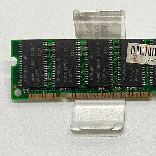 Imagem 3 de 4 de Memória Ram 128mb Ibm Nec Pc133 Sdram