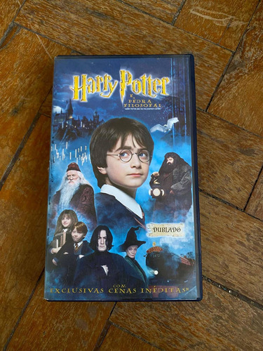 Vhs Harry Potter E A Pedra Filosofal