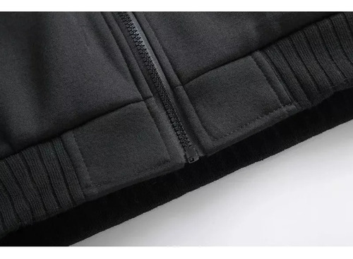 Sudadera Con Capucha De Felpa Gruesa Para Hombre Frío