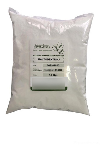 Maltodextrina 1kg - Kg a $17000