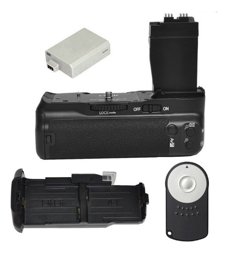 Grip Canon T2i T3i T4i T5i + Control Remoto + Batería Altern