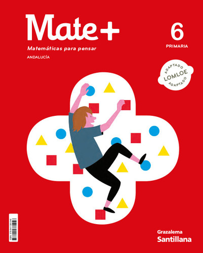 Libro Matematicas Mate+ 6âºep Andalucia 23 - Aa.vv