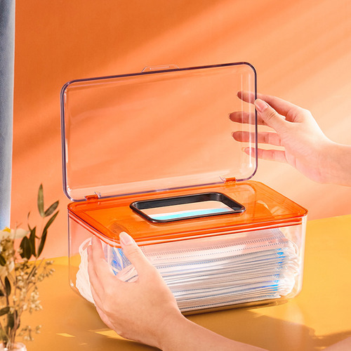 Caja De Almacenamiento De Mascarillas, Dispensador De Pañuel