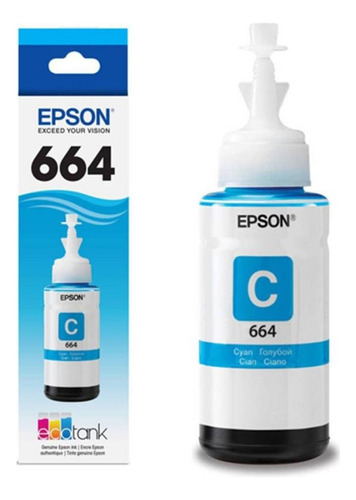 Botella Tinta Original Epson T664 L380 L220 L355 L375 L210 -