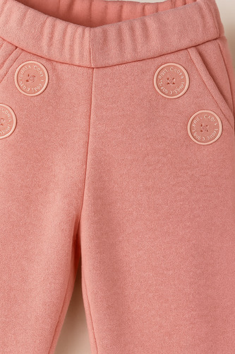 Pantalón De Invierno Frizado Recto Para Nena De 4 A 12 Años