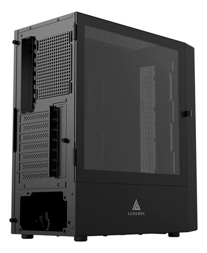 Gabinete Gamer Acegeek Aurora E450, Mid-tower, Lateral/vidro