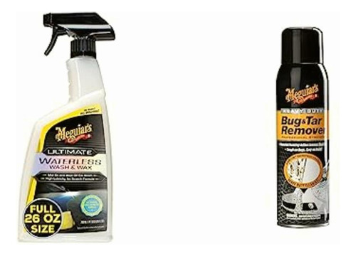 Meguiar's Oficial Wash Wax Anywhere Lavado Y Encerado