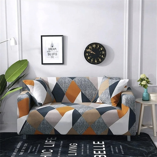 Plaza Funda Cama Para 4 Sillon Elastica Protector Sofá Funda