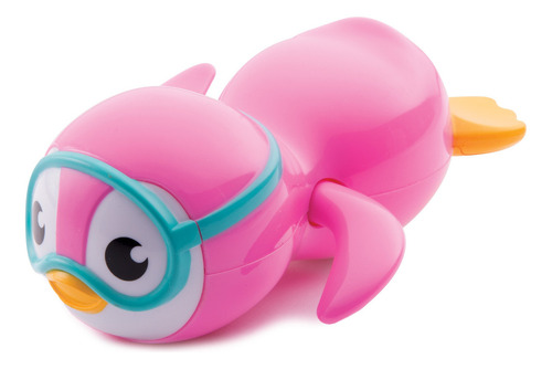 Pingüino De Juguete Para Baño Y Nadar, De Munchkin Wind U. Color Rosado