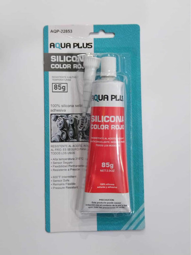 Silicon Rojo Aqua Plus