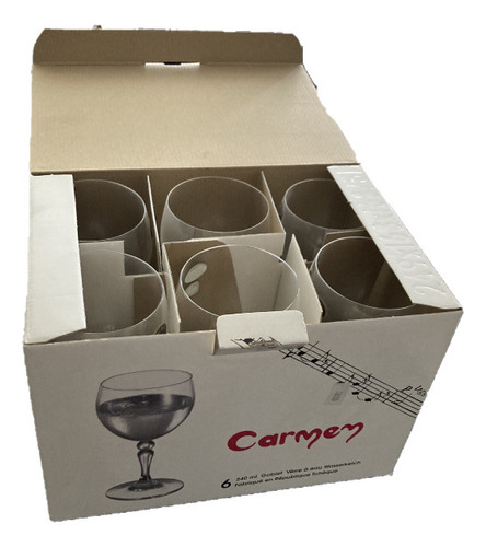 Copas De Cristal Carmen