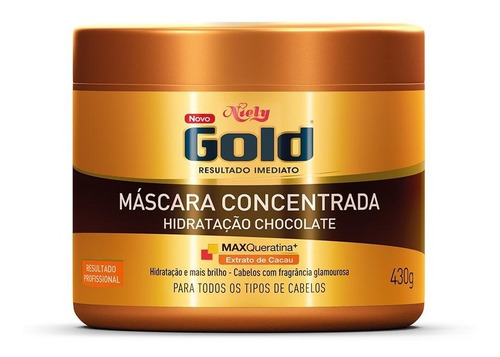 Imagem 1 de 1 de Niely Gold Mascara Concentrada Chocolate