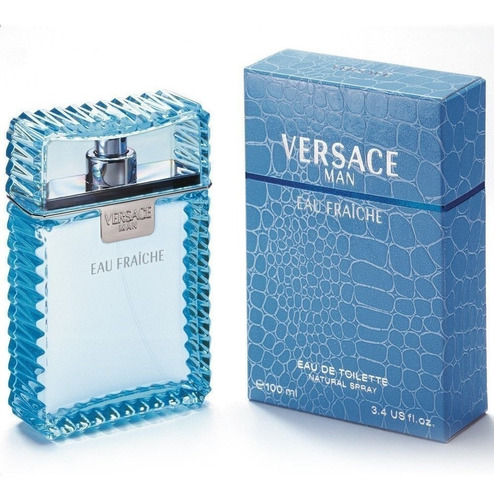 Perfume Original Eau De Fraiche De Versace Para Hombre 100ml