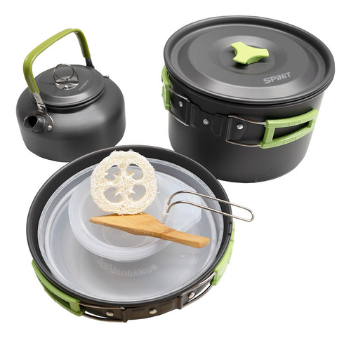  Marmita Set De Cocina Spinit Para 4 Personas 15 Piezas