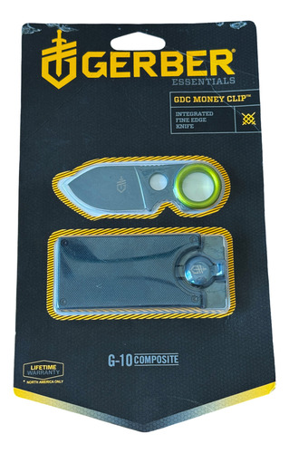 Canivete Gerber Gdc Money Clip G10 Titaniun