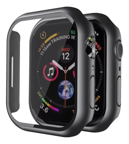 Funda Con Templado 360 Para Apple Watch 38 40 41 42 44 45 Mm