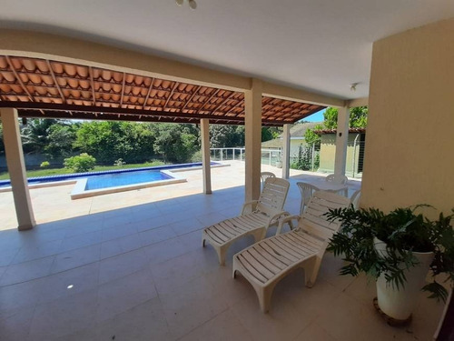 Imagem 15 de 18 de Casa 5/4 Á Venda Com Piscina Privativa E Enorme Jardim No Condomínio Encontro Das Águas. Ca00329