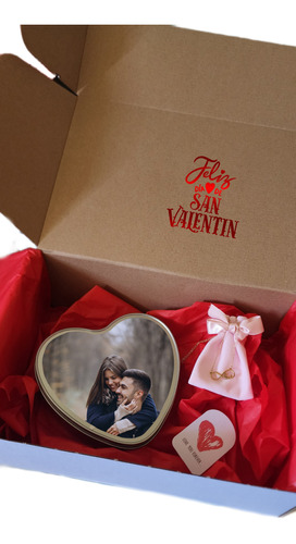 Caja De Regalos Personalizados San Valentin Sv1