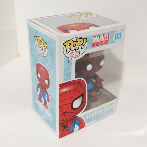 Funko Pop! Marvel Universe - Spider-man 03 Clasico (Usado)
