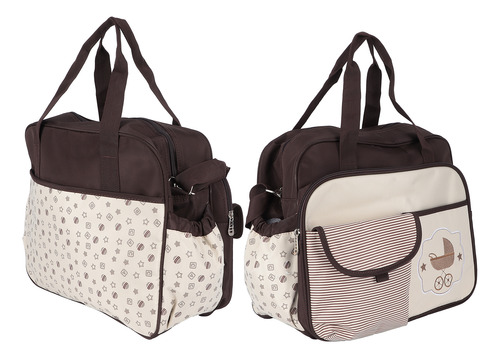 Bolsa De Pañales Multifuncional Para Cochecito De Gran Capac