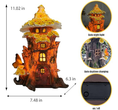 Casa De Hadas Solares, Casa De Decoración De