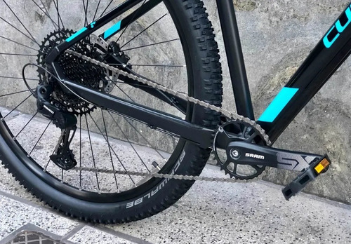 Bicicleta Cube Analog Black Petrol Aro 29 Talla L 19``
