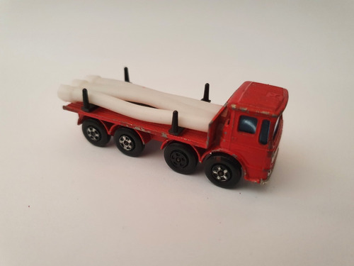 Matchbox Lesney Superfast  Leyland Pipe Truck, Ergomatic