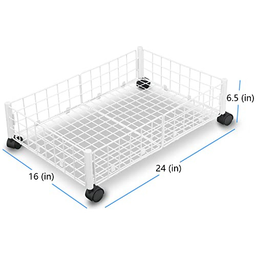 Almacenamiento De Ropa 2 1 Debajo De Cama Ruedas, Organ...