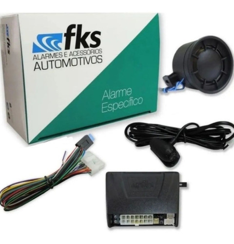 Alarma Auto Keyless Fks Fke515 Control Del Auto Instalada
