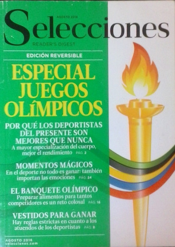 Selecciones Readers Digest. Ed. Reversible Juegos Olímpicos