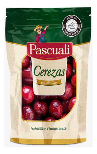 Cereza Bolsa 1000g Pascuali Cj 12 - g a $35