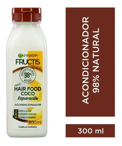 Acondicionador Hair Food Coco Fructis Garnier 300 Ml