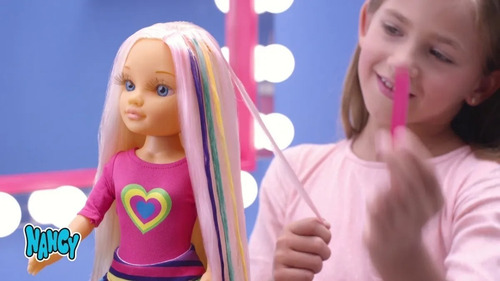 Muñeca Nancy Un Dia Pintando Pelo 13953 Famosa Srj