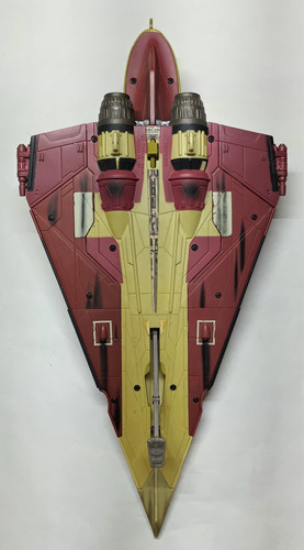Star Wars Obi-wan's Jedi Starfighter Hasbro 3 3/4 Aotc 2013